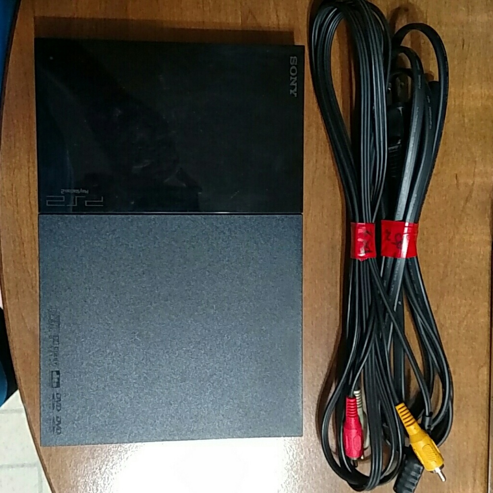 Ps2, 35 games, Guitar Hero game - Drums - micro