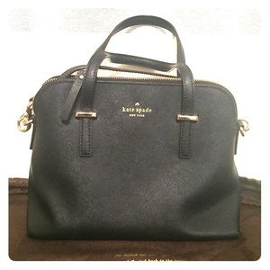 Black Kate spade crossbody/satchel