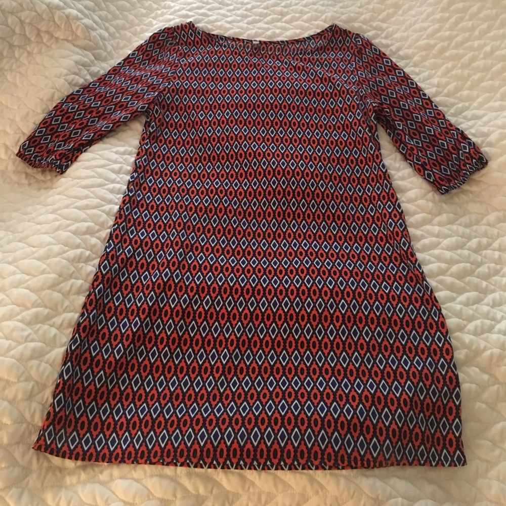 Geometric Pattern Dress - Picture 2 of 2
