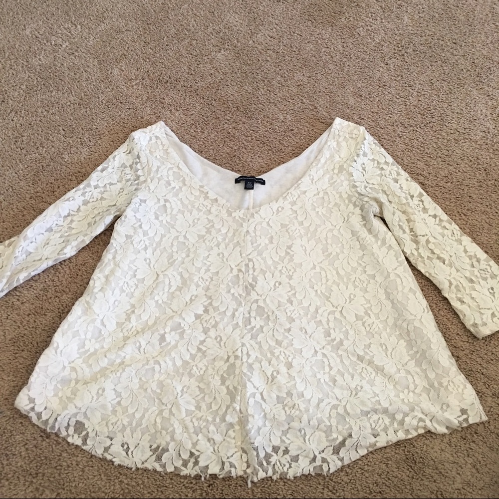 American Eagle Lace Top