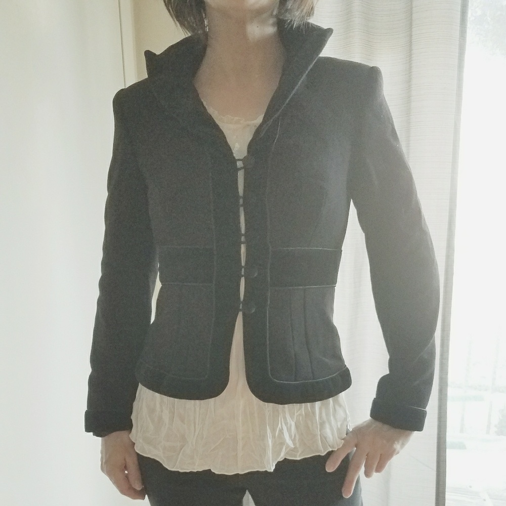 Vintage blazer jacket made in USA, 100% wool