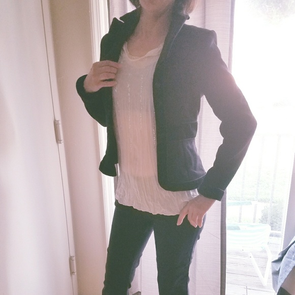 Vintage blazer jacket made in USA, 100% wool - Picture 3 of 8