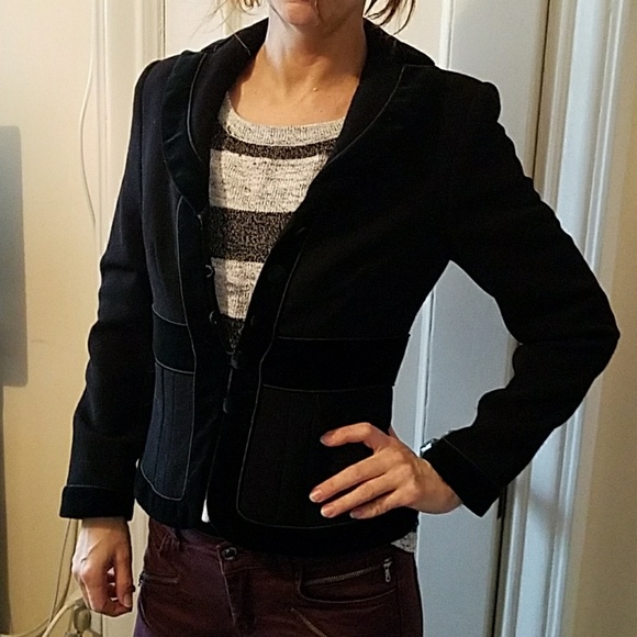 Vintage blazer jacket made in USA, 100% wool - Picture 5 of 8