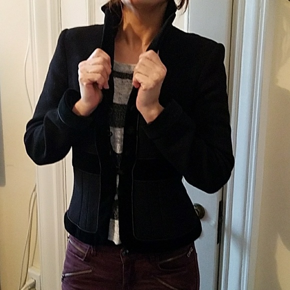 Vintage blazer jacket made in USA, 100% wool - Picture 7 of 8