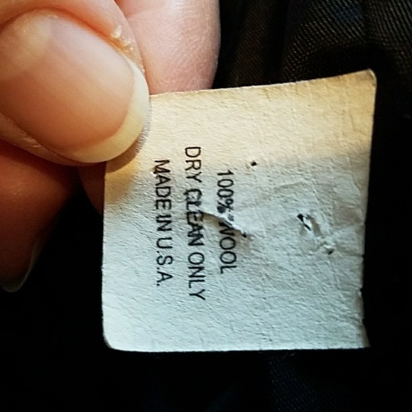 Vintage blazer jacket made in USA, 100% wool - Picture 8 of 8