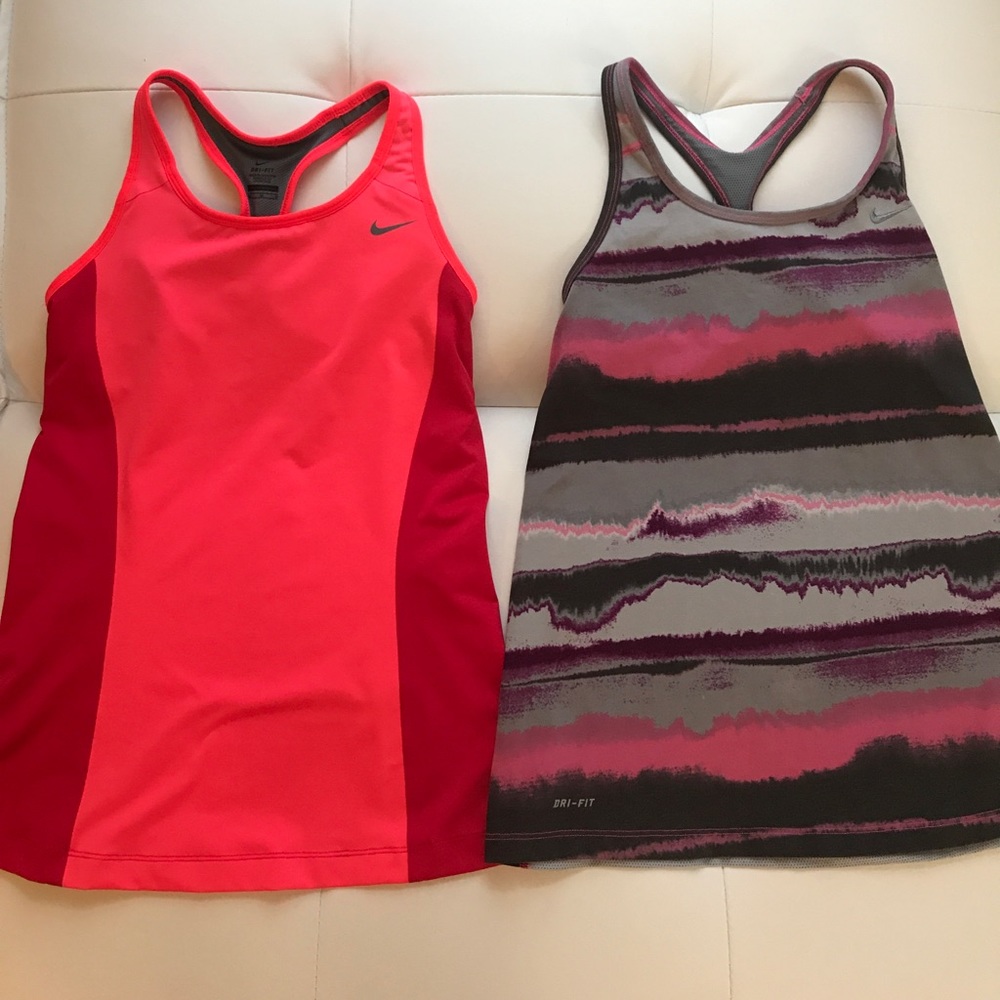 2 Nike workout tanks
