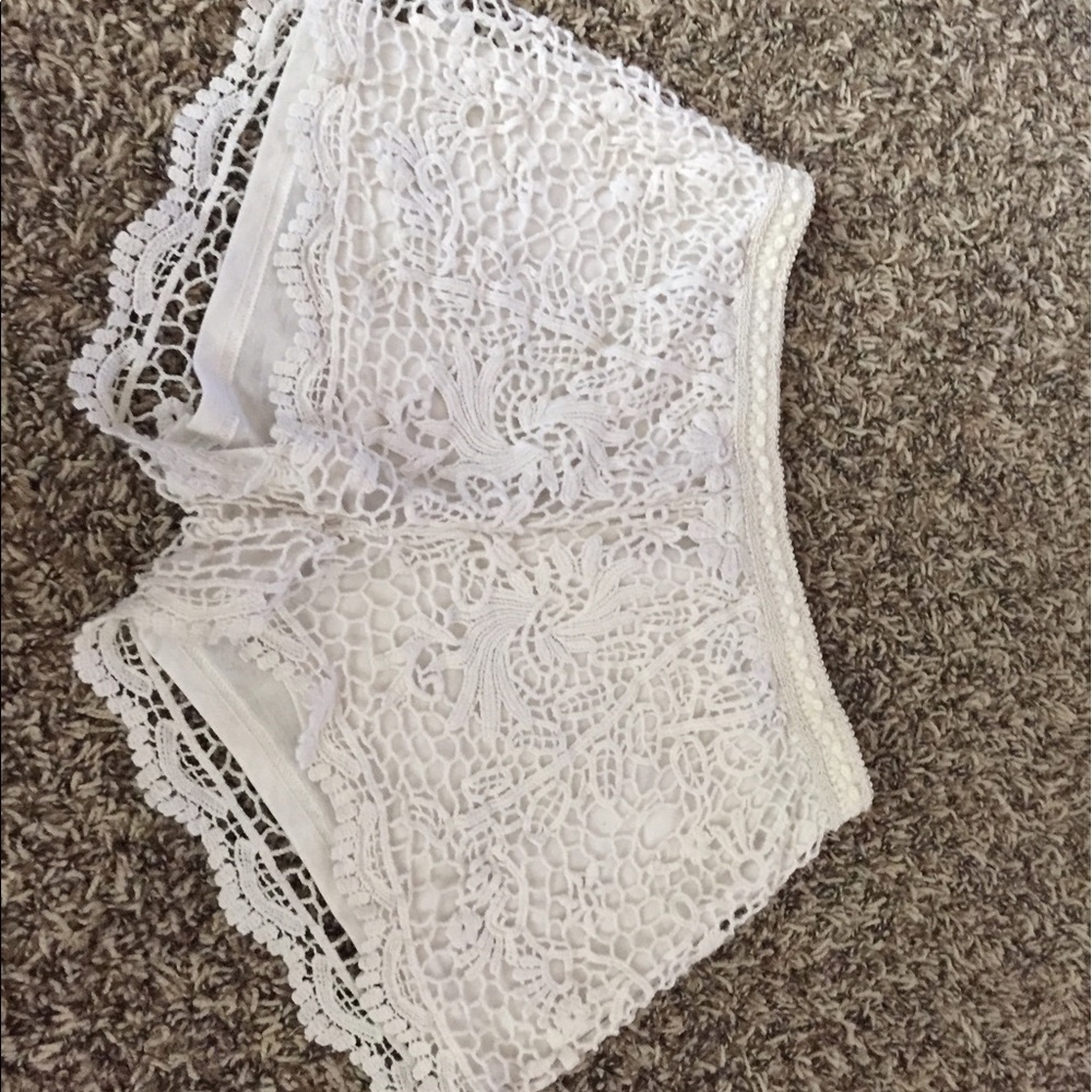 crochet shorts