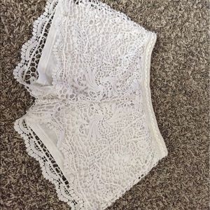 crochet shorts