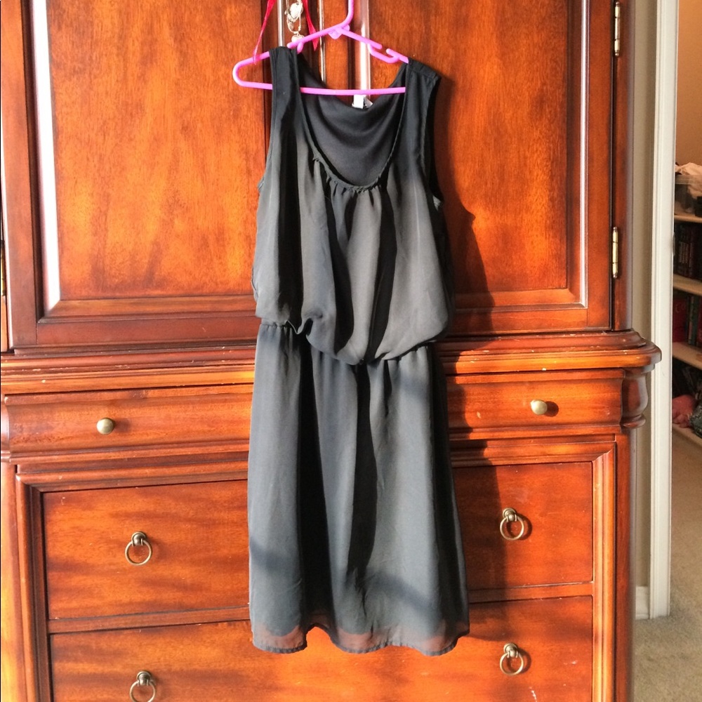 Beautiful casual black dress