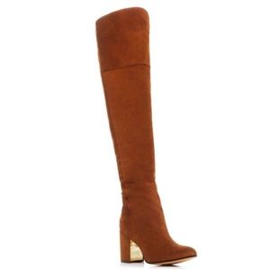 Rachel Zoe's Brown Suede Boots- Too Cute!