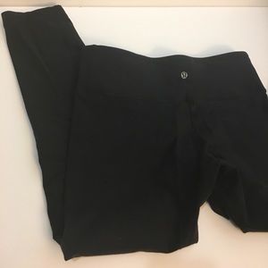 Lululemon wunder under crop leggings size 8