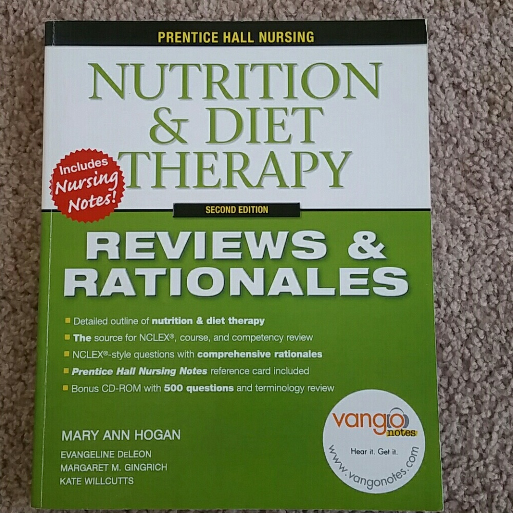 Nutrition & Diet Therapy Review & Rationales
