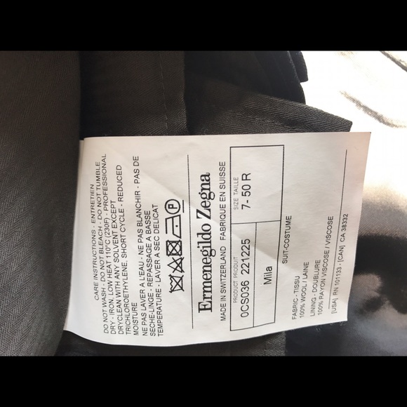 Ermenegildo Zegna black suit - Picture 4 of 4