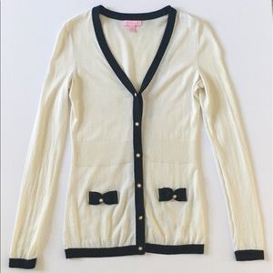 Beautiful XS cream sweater by Lilly Pulitzer