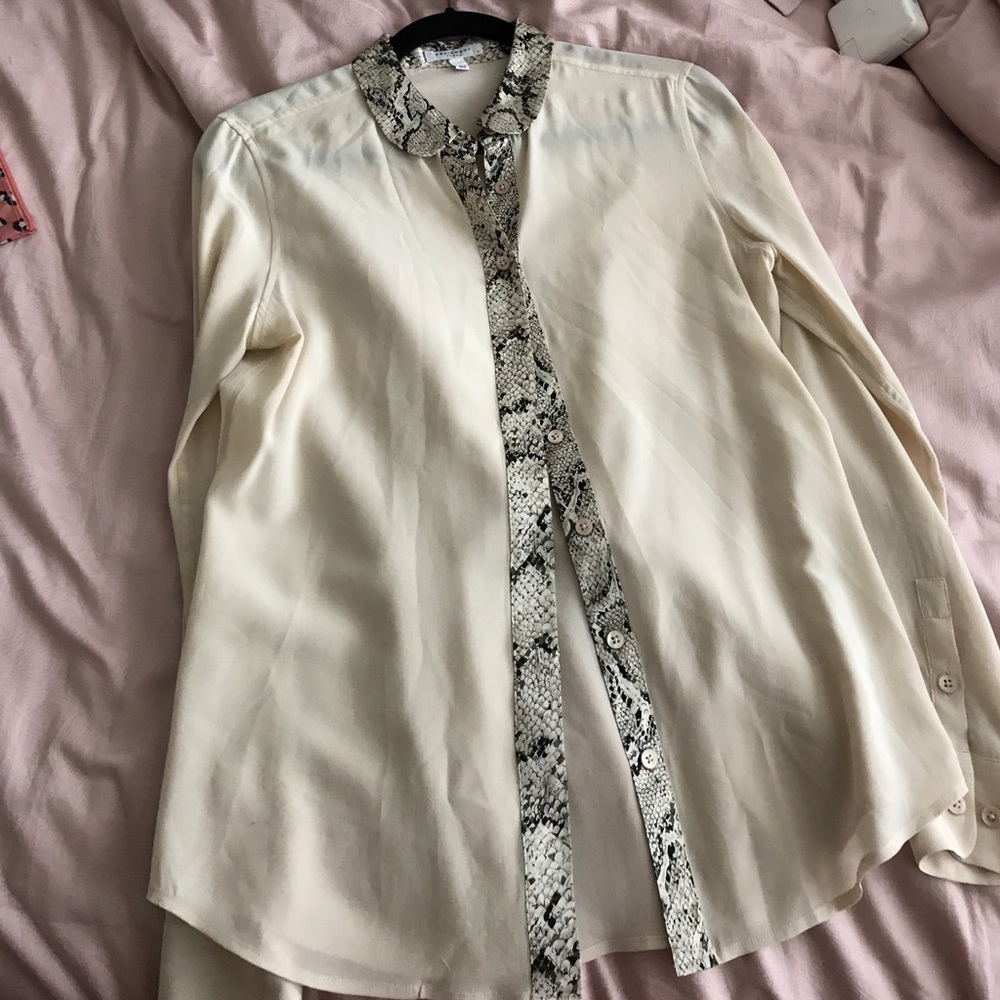Equipment Long Sleeve Blouse