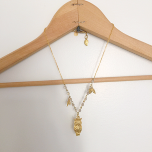 Anthropologie Owl Necklace