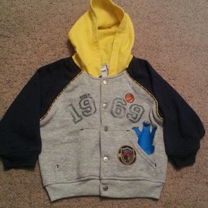 Sesame street button up sweater