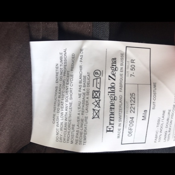 Ermenegildo Zegna gray suit - Picture 4 of 4