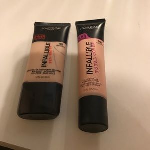 L'Oréal foundations in classic ivory