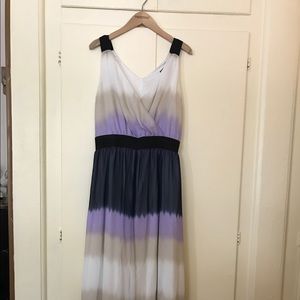 Express tie dye maxi dress. Worn once. M