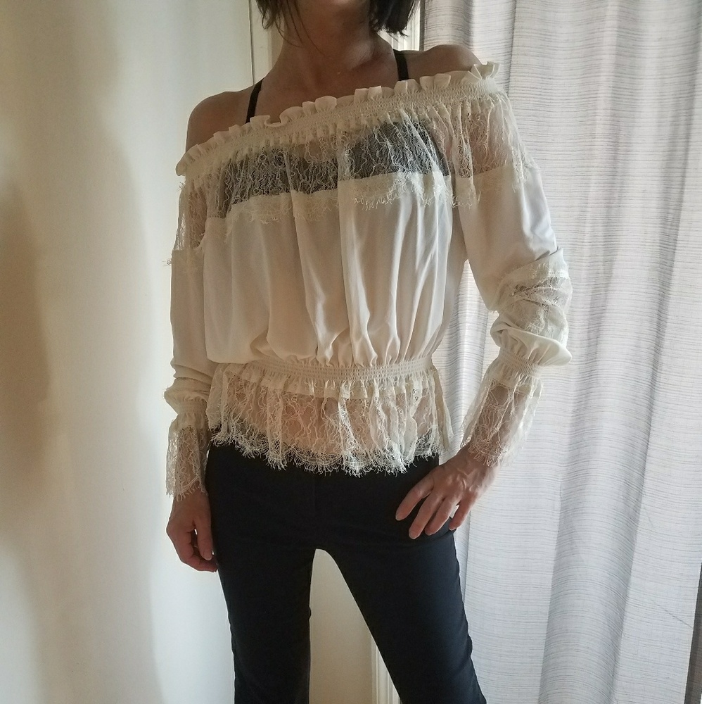Off white blouse - Picture 2 of 2