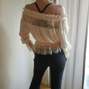 Off white blouse