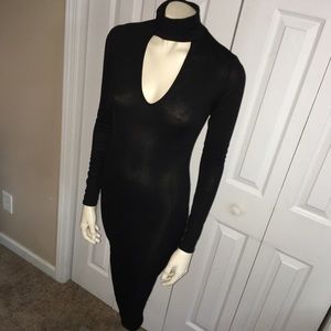 Keyhole Bodycon Dress