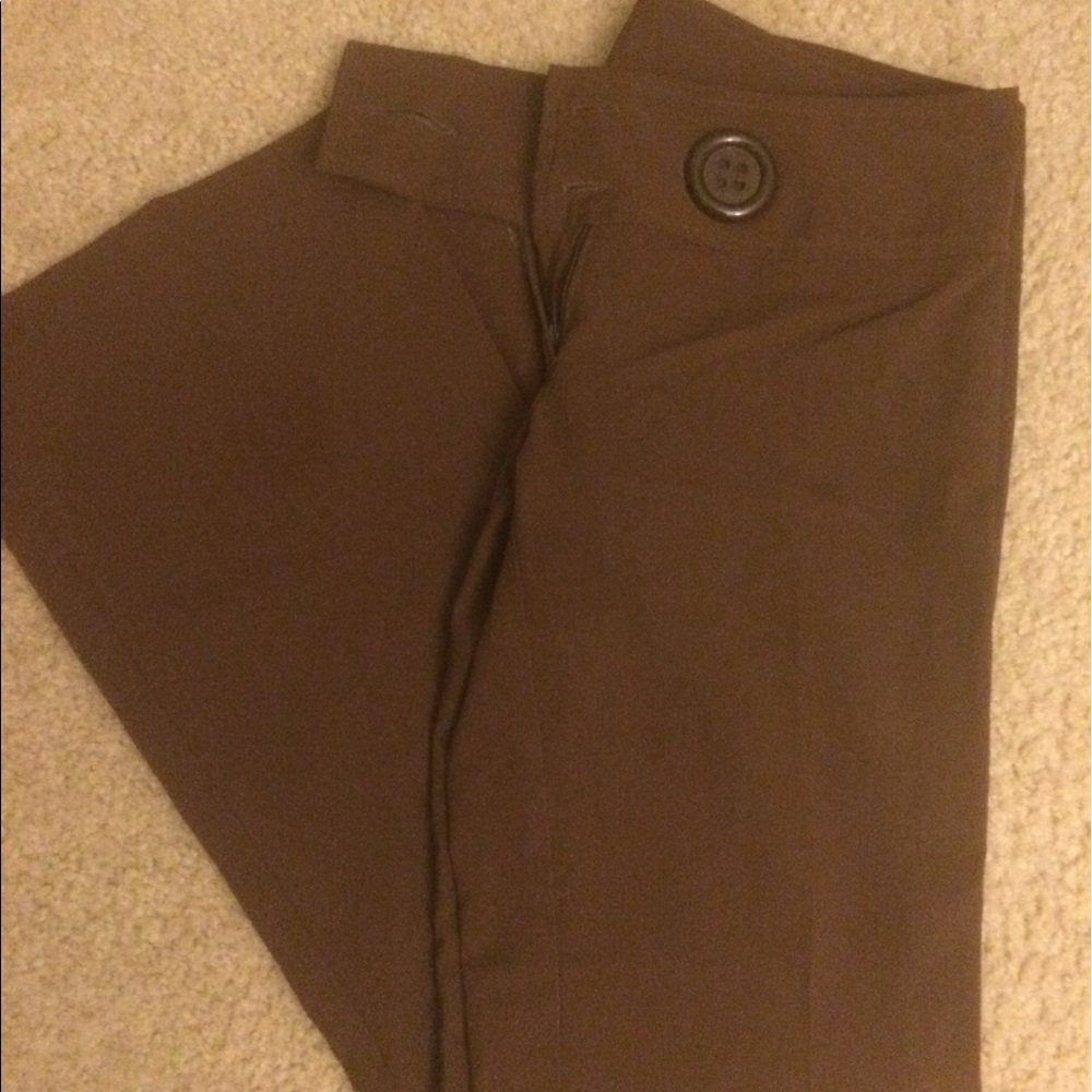 Brown trousers