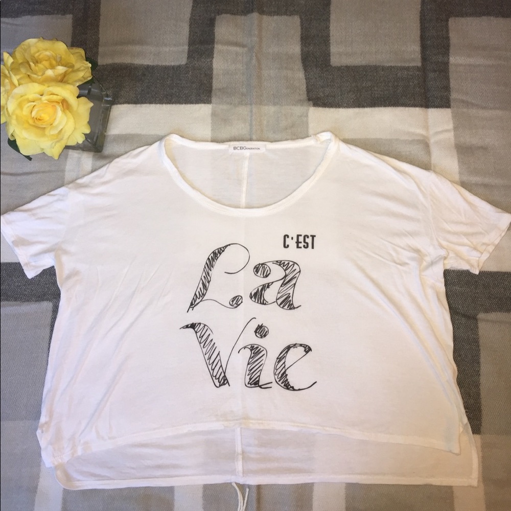 ❌SOLD❌BCBGeneration crop tee