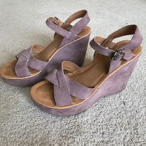 Kork-Ease "Ava" Wedges- Mauve