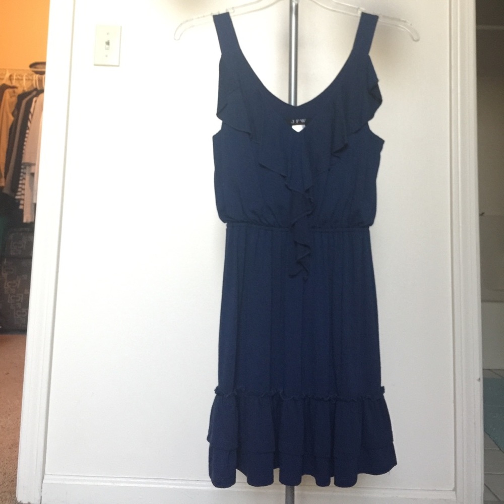 Dark blue classy dress