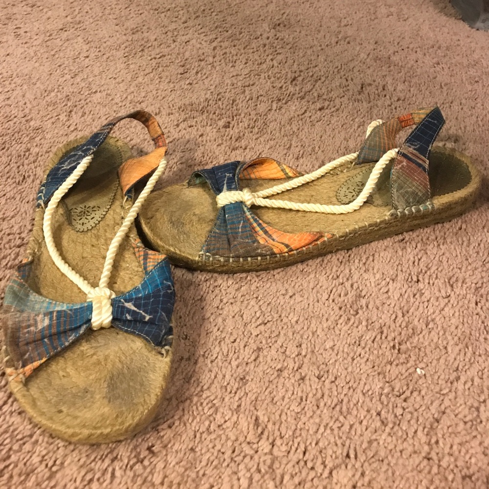Kenzie woven sandals
