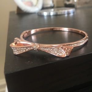 Kate Spade Rose Gold Bow Bracelet