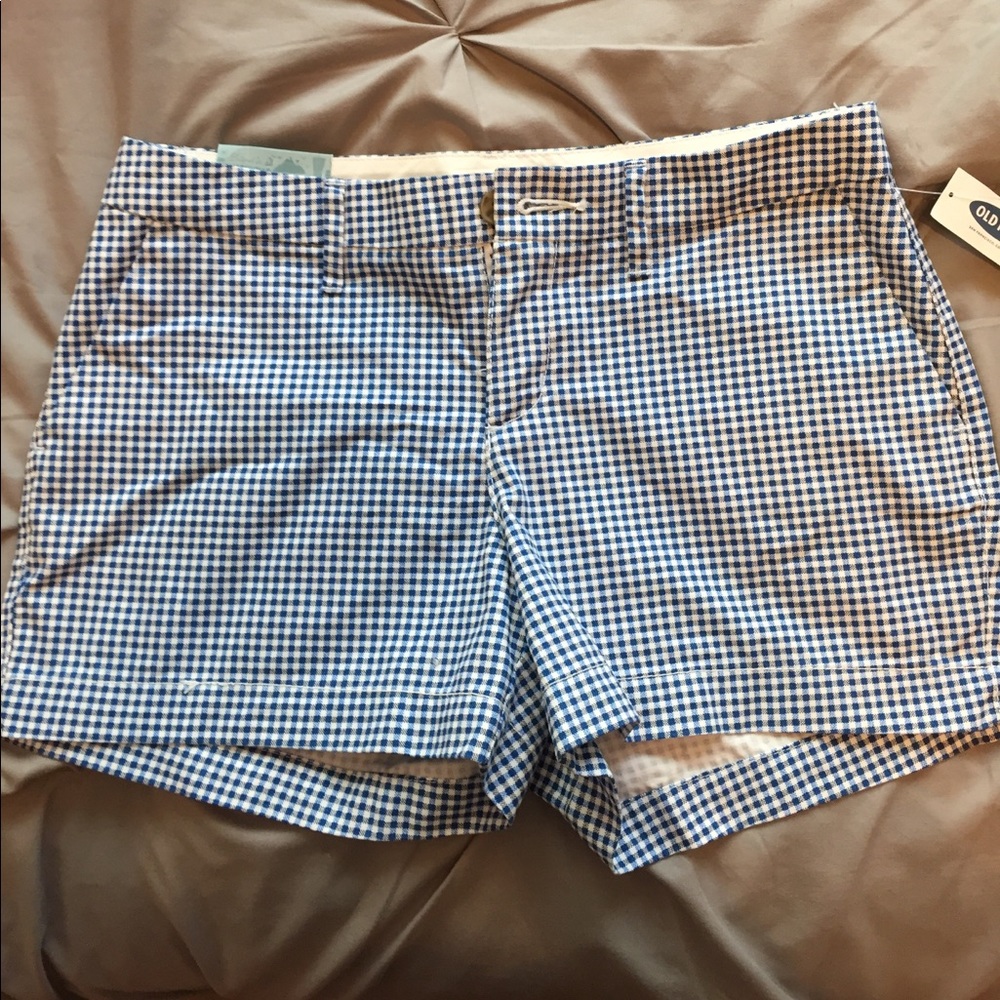 NWT Checkered Shorts