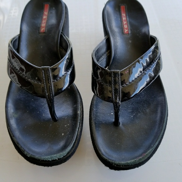 Prada Thong sandals Size 6.5 womens - Picture 3 of 5