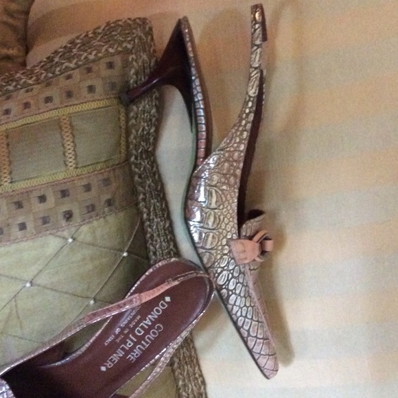 Donald Pliner Couture Slingback Pumps - Picture 2 of 4