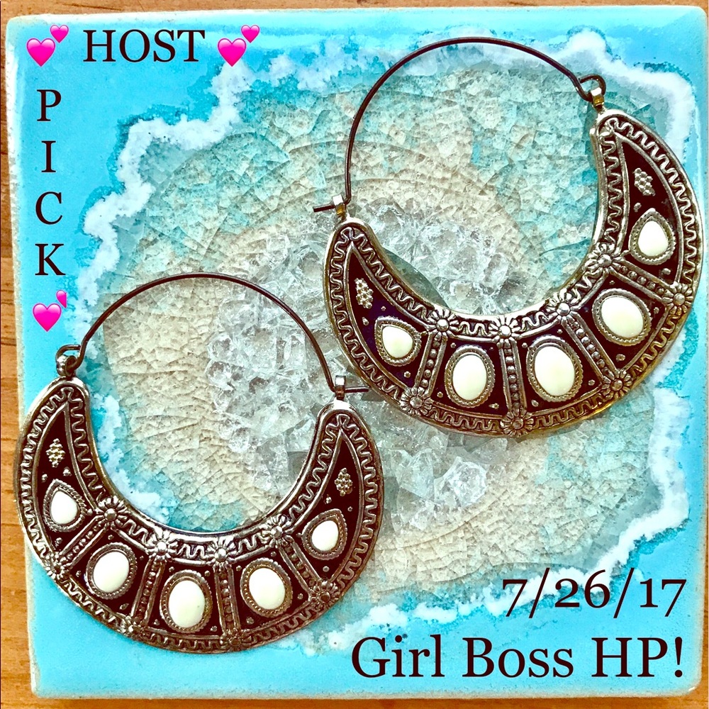 Boho Hoop Earrings