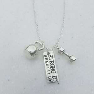 Womens Fitness Necklace