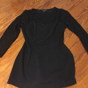 Guess Black Lace and cotton top