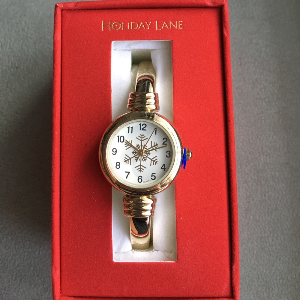 Gold Bangle Bracelet Watch