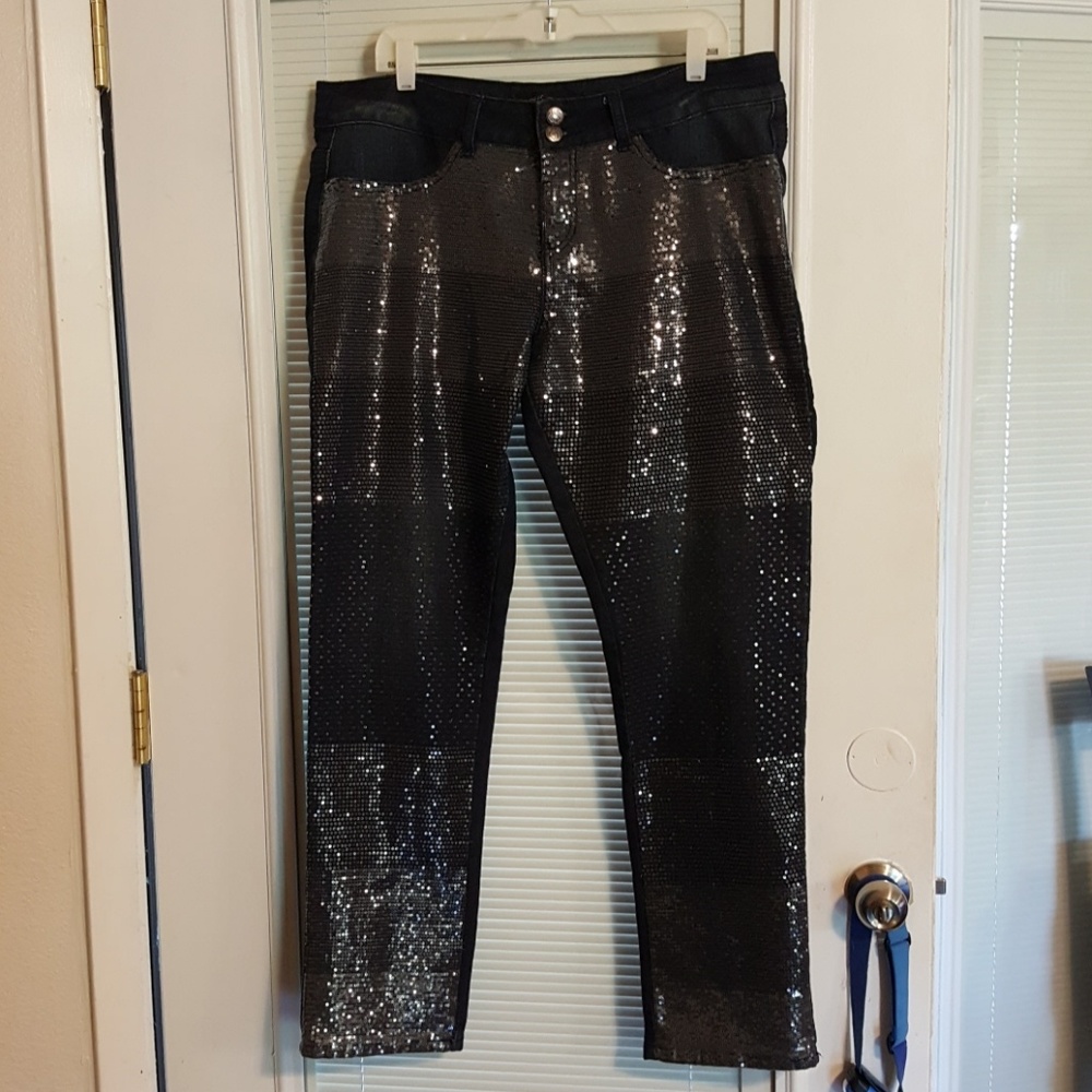 Sequin jeans Jane Doe brand size 17