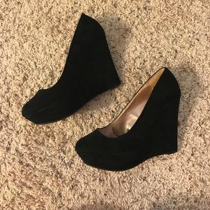 Lightly used Black Wedges