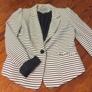 H&M Striped Blazer