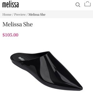 Melissa "She" Jelly Loafer in Black