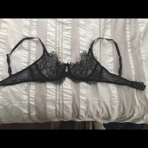 VS Unlined Demi Lace Lingerie Bra
