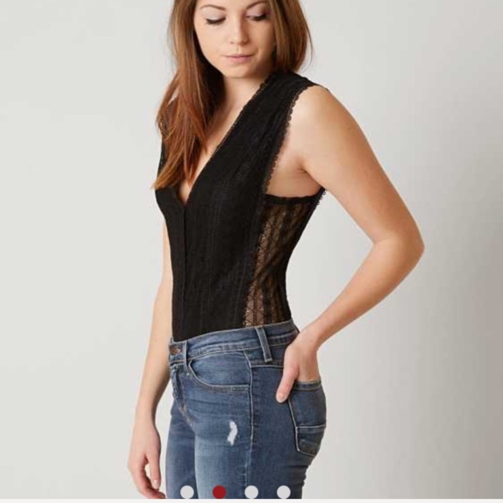 Black Lace Bodysuit