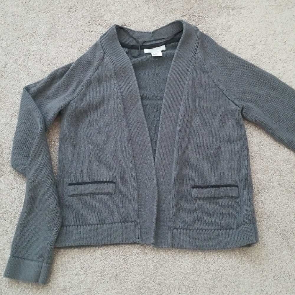 H&M grey/blue sweater XS