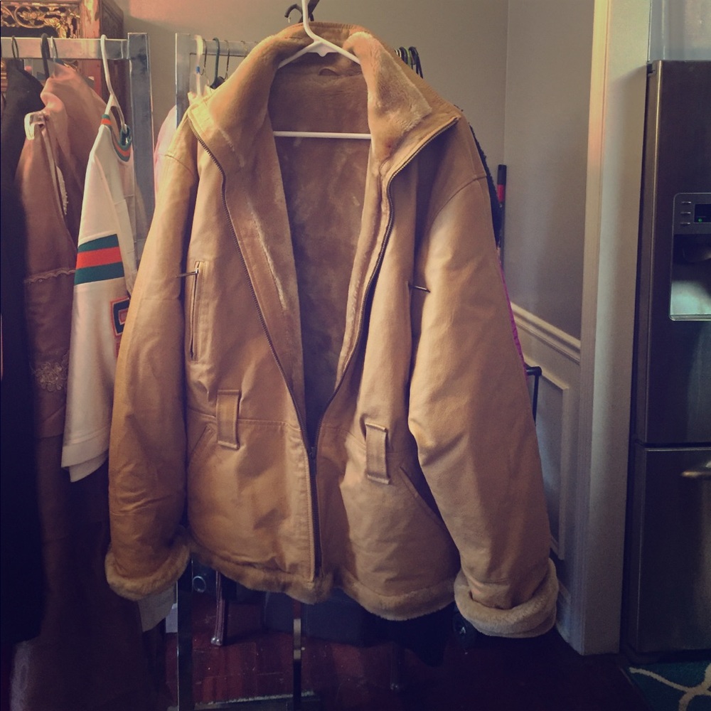 Wilda women's leather parka