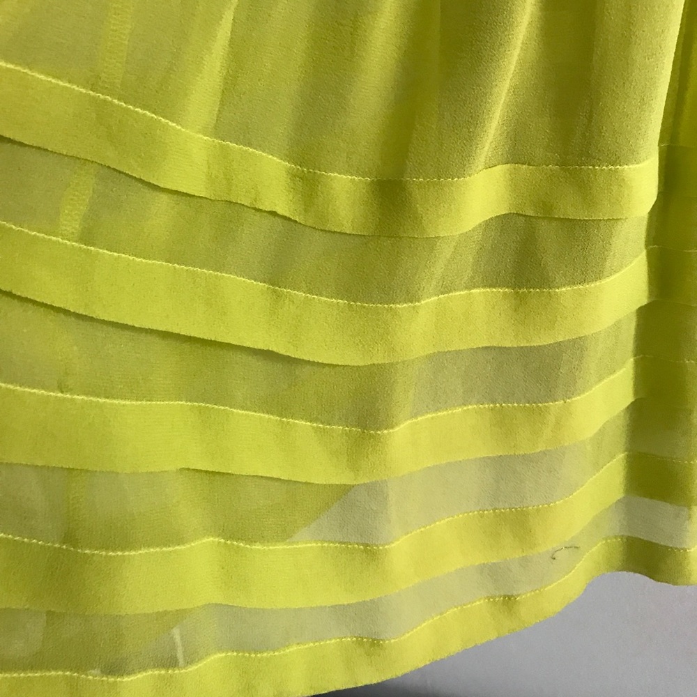 Sparkle and Fade Pale Green Sheer Silk Racerback