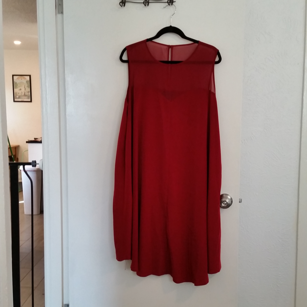 ASOS CURVE Swing Dress Sweetheart Neckline